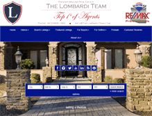 Tablet Screenshot of lombardisellshomes.com